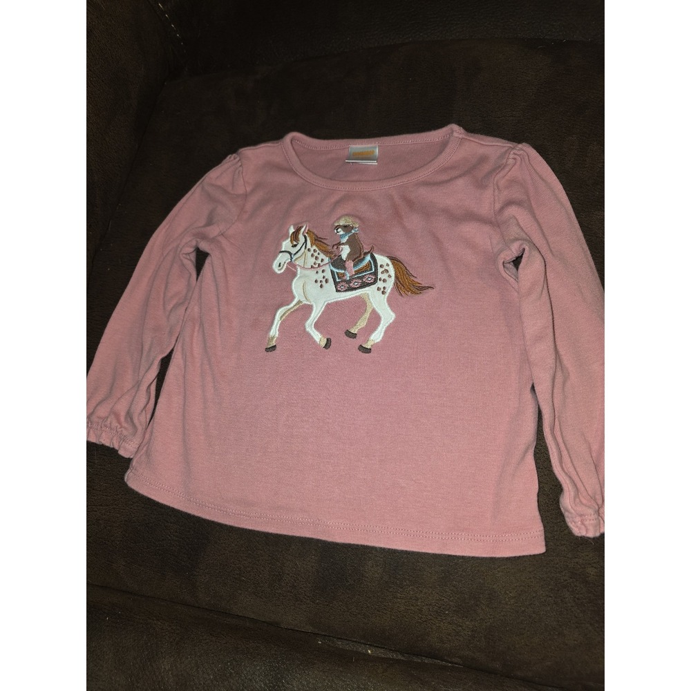 Gymboree little rocky mountain horse squirrel top size 18 24 months